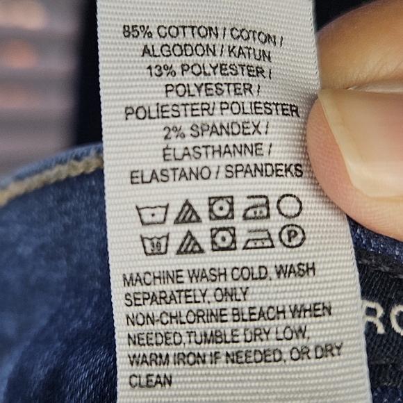 Lucky Brand Blue Straight Leg Jeans Classic Style - Picture 8 of 8